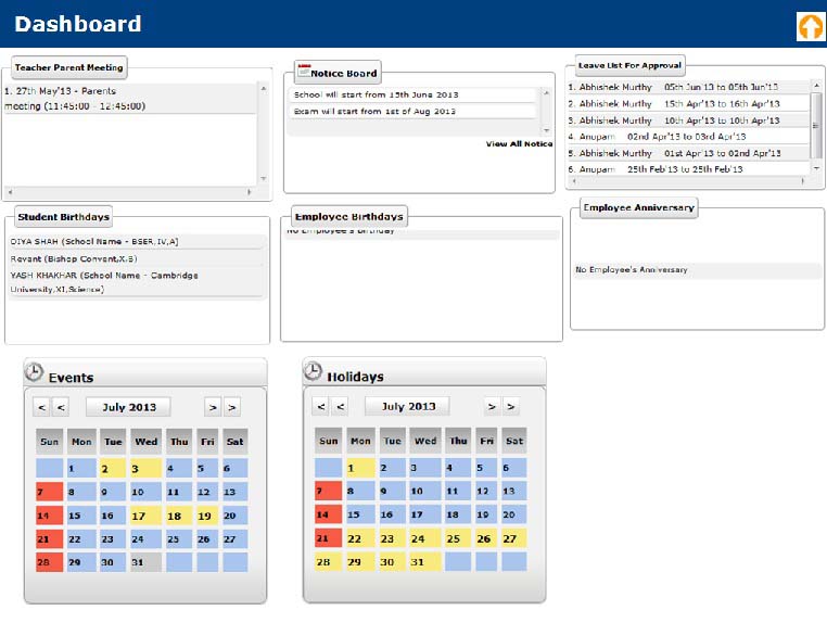 Education Management System (EMS Vridhee)